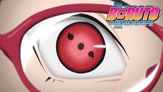 Sarada Unlocks Her 2nd Tomoe  Boruto Naruto Next Generations