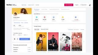 Tiktok Creators Marketplace Tutorial By Tiktok