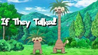 IF POKÉMON TALKED Alola Pokémon Meet the Kanto Pokémon