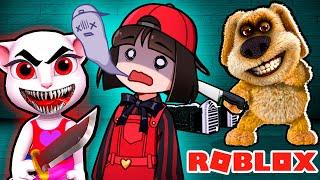 ПОБЕГ ОТ АНДЖЕЛЫ и БЕНА в Роблокс ► Что с Говорящими друзьями в Ben Roblox