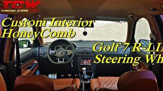 Golf 4 Seat Leon 1M HoneyComb Leather-Alcantara InteriorGolf 7 R-Line Steering Wheel