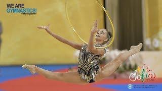 2018 Rhythmic Worlds Sofia BUL - Hoop+Ball Finals Highlights - We Are Gymnastics 