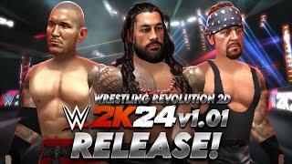 WR2D WWE 2K24 Demon Knight v1.01 Released Summer of Demon Knight Ends Roman Reigns OTC