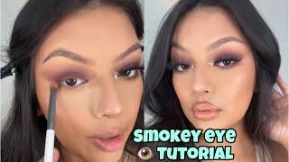 Smokey eye ️ Tutorial #makeup #eyemakeups #makeuptutorial #eyestyle