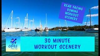 Indoor Rowing Machine Workout 30 Minutes RPOV Hamble to Solent Scenery