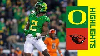 Oregon Football vs Oregon State  GAME HIGHLIGHTS 2023