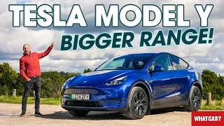 NEW Tesla Model Y review – longer range AND cheaper  What Car?