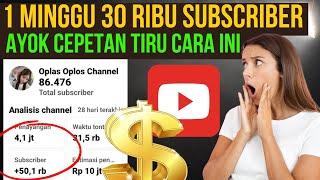 Ayok Cepetan Ditiru 1 Minggu Dapat 30 Ribu Subscriber