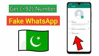 Create Fake WhatsApp Account 2024 - How To Create Fake WhatsApp Account With Pakistani Number