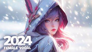 Female Vocal Music Mix 2024  EDM Dubstep DnB Trap Electro House  Vocal Gaming Music 2024