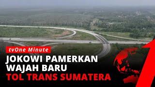 Wajah Terkini Tol Trans Sumatera yang Hubungkan Provinsi Lampung Hingga Aceh  tvOne Minute