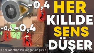 10 SENS ile demir elo AMA kill alırsam hassasiyetim azalıyor  VALORANT