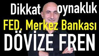 Faiz beklentisi dövizi durdurdu  Borsada faiz yükselişi  Fiziki altın düşer mi?