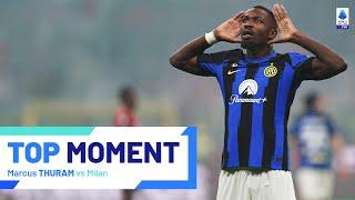 Thuram takes the spotlight in the derby  Top Moment  Milan-Inter  Serie A 202324