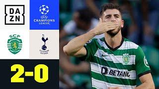 Last-Minute Doppelschlag Lissabon gewinnt Sporting - Tottenham 20  UEFA Champions League  DAZN