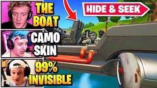 Streamers Host *INVISIBLE* HIDE AND SEEK Game  Fortnite Daily Funny Moments Ep.592