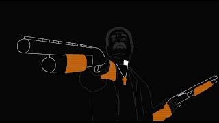 Priest scene from Machete but its FAITH Rotoscoped