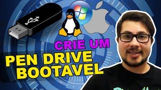 PENDRIVE BOOTAVEL FÁCIL Conheça o Balena Etcher