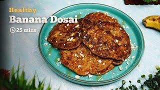 The Only Banana Dosai Recipe Video You Need To Watch  Banana Dosai  Breakfast  Cookd