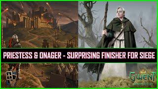 Gwent  This Siege Deck Is Insanely Powerful  Powered by Priestess & Onager