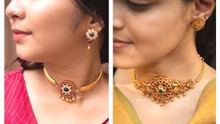 Latest Traditional Gold Choker Designs