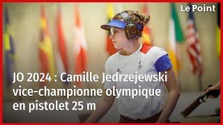 JO 2024  Camille Jedrzejewski vice-championne olympique en pistolet 25 m