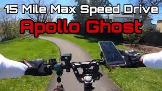 40MPH+ Apollo Ghost Drive 15 Miles