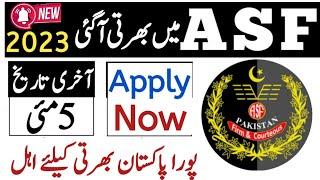 ASF New Jobs 2023  ASF Foundation Jobs  Jobs in ASF  Govt Jobs in ASF