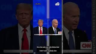 Debate moments Biden vs. Trump on who did better for the economy