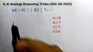 Reasoning Question Paper Analysis  SSC GD Reasoning Tricks 2023-24  Reasoning Class 