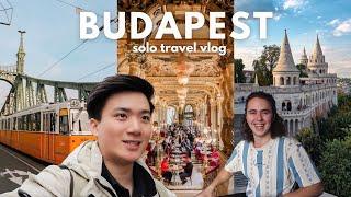 My INSANE Solo Travel to Hungary explore Budapest alone in 48 hours & my couchsurfing experience