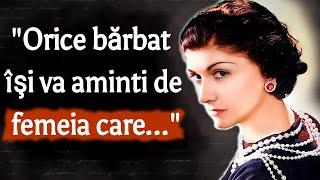 COCO CHANEL - Citate INEGALABILE despre Viaţă  Citate & Aforisme