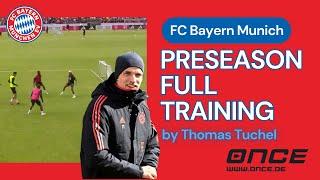 FC Bayern Munich - preseason full training by Thomas Tuchel