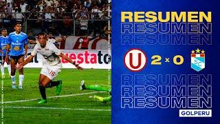 Resumen Universitario de Deportes vs Sporting Cristal 2-0 #TorneoAperturaXGOLPERU