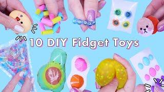 10 DIY Best Compilation TIKTOK POP IT Fidget toys VIRAL TikTok anti-stress fidgets