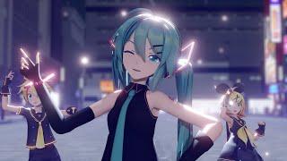 {MMD} Ready Steady Hatsune Miku Kagamine LenRin4k 60Fps