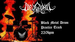 220BPM Black Metal Drum Practice Track