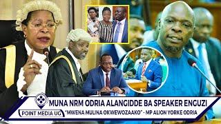 BIKAAYE MUNA NRM MP ALIONI AYAMBALIDE SPEAKER NE MPUUGA BEWOZEEKO KU BYENGUZI NGA TEBINATABUKA