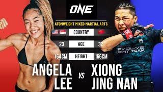 Angela Lee vs. Xiong Jing Nan II  Full Fight Replay