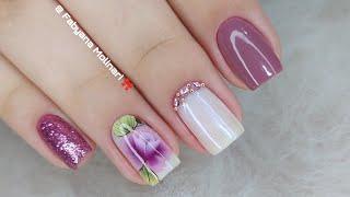 unhas decoradas das mãos - esmaltação delicada e apaixonante 