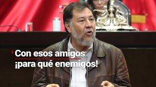 #LaDoctísimaOpinión  Noroña expone a Monreal dice se fue en foro sobre reforma del Poder Judicial