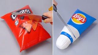 Realistic 3D Fondant Cake Decorating Ideas  So Tasty Cake Decorating Compilation