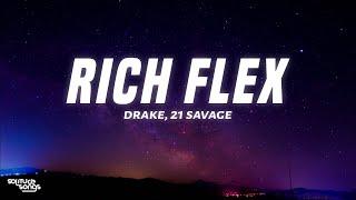Drake 21 Savage - Rich Flex Lyrics