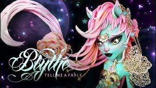 Doll Figurine Repaint BLYTHE Centaur  Fantasy Fairy Tale Creature  Monster High OOAK  Repaint