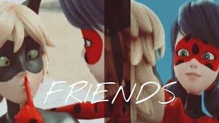 AMV  Miraculous Ladybug FRIENDS Marshmello & Anne Marie  Ladynoir