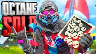 SOLO Octane 25 KILLS and 7066 Damage Apex Legends Gameplay Season 21