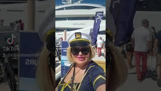 Captain Valentina Deva at Palm Beach boat show 5613359459