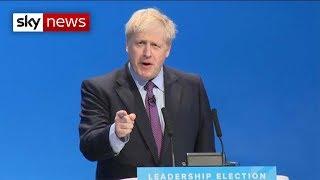 Boris Johnsons first speech as new Tory leader