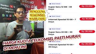 Jarang Orang Tahu Kalau Paket Internet Telkomsel Termurah Terbaru Ada Di Menu Ini