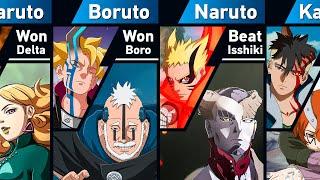 Who defeated the Kara Members in Boruto